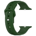 thumbnail image 2 of Correa Silicona para Apple Watch 1/2/3/4/5/6/7/SE/8 (verde 35 Mm), 2 of 9