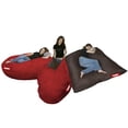 thumbnail image 3 of Puff Cama Individual 2 en 1 con Taburete Baggy Rojo 100 x 180 cm, 3 of 3