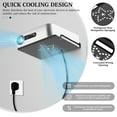 thumbnail image 2 of Projector Shelf Metal Floating Shelf for Projector Wall Mount Wifi Router Shelf Easy to Install Floating Projector Shelf for DVD Player Cable Box Smart Speaker, 2 of 8