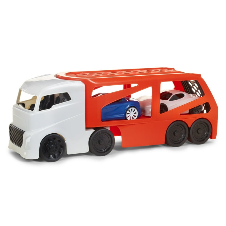 Little Tikes Trailer Transporter with 2 Sports Cars Included