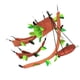 thumbnail image 2 of EeaseMX 5 piezas de columpio para hámster, columpio de peluche con forma de árbol y hojas colgantes, juguete creativo de teleférico., 2 of 7