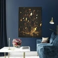 thumbnail image 5 of Xecao Classical Golden Casino for Ready-to-Hang Canvas Art 12x16 Inches - Waterproof HD Print Solid Wood Frame for Gifting,Vertical, 5 of 8