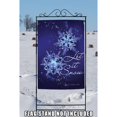 thumbnail image 2 of Toland Home Garden Snowflake Serenade Let it Snow Winter Flag Double Sided 28x40 Inch, 2 of 5