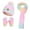 Pink, variant on MAOQHI Kids Winter Hat Gloves Scarf Set Children Scarf Hat and for Boys Girls Lined Thermal Knitted with Ear Outdoor Cold Weather