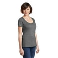thumbnail image 4 of District Made Ladies Perfect Weight Scoop Tee-2XL (Heathered Nickel), 4 of 6