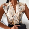 thumbnail image 1 of SMihono Hauts pour Femmes Débardeur Mode Été Décontracté Imprimé Col en V Sans Manches Gilet Blouses Débardeurs pour Femmes Hauts d'Été pour Femmes, 1 of 6