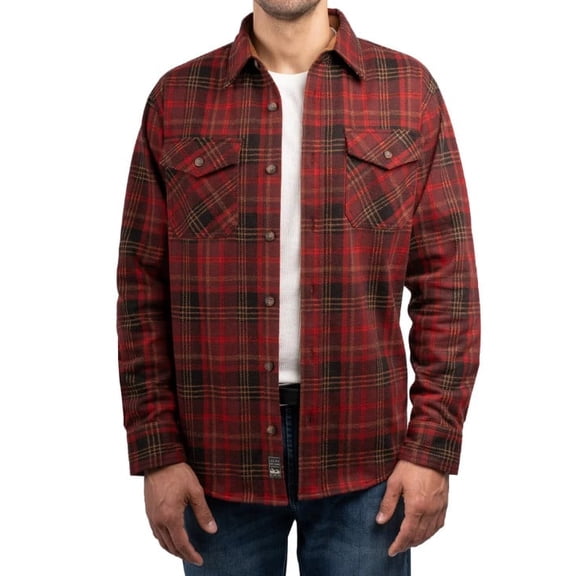Jachs Men's Flannel Shirt - Color Red - Size XL