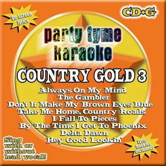 Various Artists - Party Tyme Karaoke: Country Gold, Vol. 3 - Country - CD