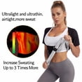 thumbnail image 5 of Aosijia Women Slimming Hot Corset Sauna Sweat Shirts Waist Trainer Vest for Weight Loss Gym Workout Body Shaper Top Shirt 4XL/5XL, 5 of 13