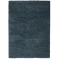 thumbnail image 2 of Malibu Shag Solid Blue Area Rug, 2 of 7