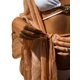 thumbnail image 4 of Bikini de verano para mujer, traje de baño transparente, vestido de playa de gasa de malla, traje de baño XBTCLXEBCO Rosa Loto, Talla única, 4 of 6