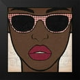thumbnail image 2 of Prime, Marcus 12x12 Black Modern Framed Museum Art Print Titled - Rhinestone Beauty, 2 of 5