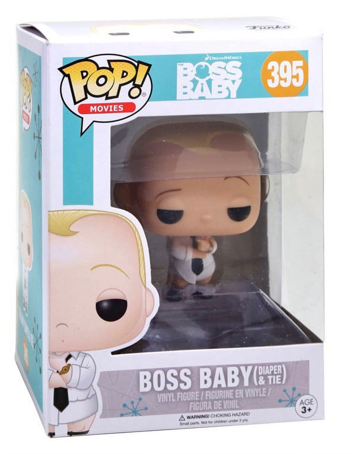 Funko Pop! Movies Collectible Vinyl Figure, Boss Baby, 3.75