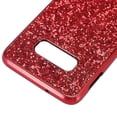 thumbnail image 4 of Funda protectora de TPU con purpurina y polvo a prueba de golpes para Galaxy S10+ (negra), 4 of 4