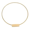 thumbnail image 4 of M Buder Aro Floral Dorado de Metal con Base de Madera para Bodas y Fiestas (30 cm / 11.8 in), 4 of 9