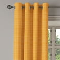 thumbnail image 2 of Ambesonne Orange Grommet Curtain, Striped Abstract Texture, 50" x 84", Orange, 2 of 6