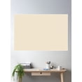 thumbnail image 2 of Pastel Buttercream Solid Colour Poster Wall Art, Modern Wall Decor For Living Room Bedroom, 16x24 UNFRAMED, 2 of 3