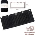 thumbnail image 5 of Replacement Ear Pads 100% Wool Knit Headband Cushion Cover Mic Cover Compatible with Bose A30 A20 Aviation Headset (Black Refresh Kit), 5 of 9