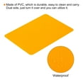 thumbnail image 4 of Uxcell 11.73'' x 9.06'' Silicone Mat Resin Casting Crafts Pad Non-Slip Nonstick Sheets Protector Orange, 4 of 6