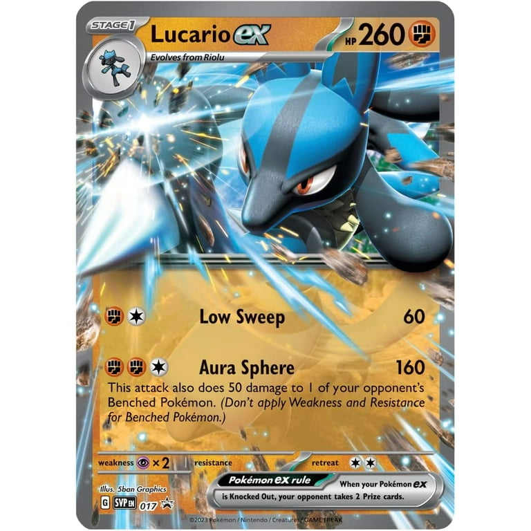 Kommuner Forbigående Fødested Pokemon TCG: Lucario ex Battle Deck (Ready-to-Play 60-Card Deck) -  Walmart.com