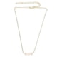 thumbnail image 1 of Durable Pearl Necklace with Baroque Pearls and Millet Beads for Women in Beige Color, 1 of 5