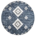thumbnail image 2 of nuLOOM Rogue Modern Shag Area Rug, 5', Blue, 2 of 2