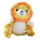 thumbnail image 5 of Juguete chillón para perros, Animal de peluche con chirriadores, animales de peluche calmantes para perros, juguete interactivo para regalo para masco León, 5 of 8