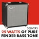 thumbnail image 5 of Fender Rumble 25 V3 Bass Amp for Bass Guitar, 25 Watts, with 2-Year Warranty 8 Inch Speaker, with Ov Fender AMPLIFICADOR PARA GUITARRA  BAJO FENDER 2370200000, 5 of 8