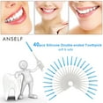 thumbnail image 4 of Anself 40 Pcs Cure-Dents Double Extrémité en Silicone Doux Brosses Interdentaires Outils d'Hygiène, 4 of 7