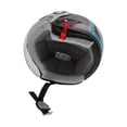 thumbnail image 4 of Casco Moto 3/4 ITALIKA  Genesis certificado DOT visor ahumado negro-azul T L, 4 of 5