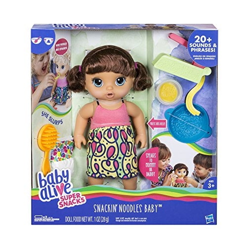 Baby Alive Snacking Noodles Baby Morenas Muneca Baby Alive Baby Alive