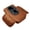 Brown, variant on PU Leather Center Console with Cup Holders and Side Pockets for Escape 2013-2025