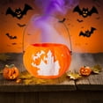 thumbnail image 2 of Halloween Pumpkin Lantern – Light-Up Handheld Jack-O'-Lantern with Sound Effects – Candy Bucket & Decoration for Kids, Parties, and Outdoor Displays, 2 of 5