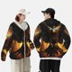 thumbnail image 4 of Balery Cool Black Eagle Sudadera ligera de manga larga con capucha y protección solar UPF 50+ para hombre y mujer, ideal para pesca y running-Medium, 4 of 7