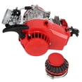 thumbnail image 1 of Motor de arranque por cuerda, motor de 49cc de 2 tiempos con filtro de combustible, arnés de acelerador para bicicleta de bolsillo, Mini Dirt Pit Bike Quad ATV Jadeshay A, 1 of 9