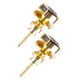thumbnail image 3 of Guitar Strap Lock Buttons 2pcs Slip Resistant Pins for Acoustic, Electric, Folk Guitars & Ukuleles Easy Install Secure Replacement for Bass &, 3 of 5