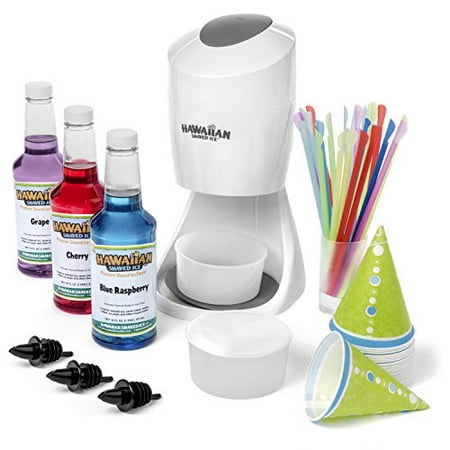 Electric Snow Cone Machine - Easy To Use - THE BEST - by Hawaiian Shaved