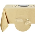 thumbnail image 4 of Kate Aurora Diamond Textured Spill & Stain Proof All Purpose Fabric Tablecloths - Assorted Colors & Sizes, 4 of 4