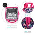 thumbnail image 3 of Fit + Fresh Riley Insulated Lunch Bag, Durable Lunch Bag for Kids with Leak Proof Lining, Navy Elephant, 3 of 5