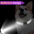 thumbnail image 2 of Miaocao Reflective Dog Collar for Medium Large Small XS XL Extra Small Dogs, Nylon Adjustable Puppy Collar, 2 of 3