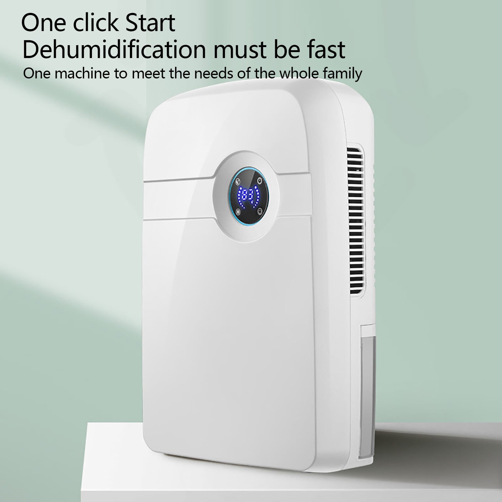 Dehumidifier 2.5L Tank Remote Control Bedroom Wardrobe Garage Wet Air Dryer Used To Remove Moisture In The Air, Dry Clothes