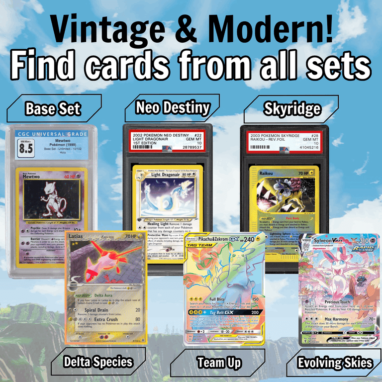 Graded Pokemon Card Mystery Pack - Mythic Edition by Collectors Summit