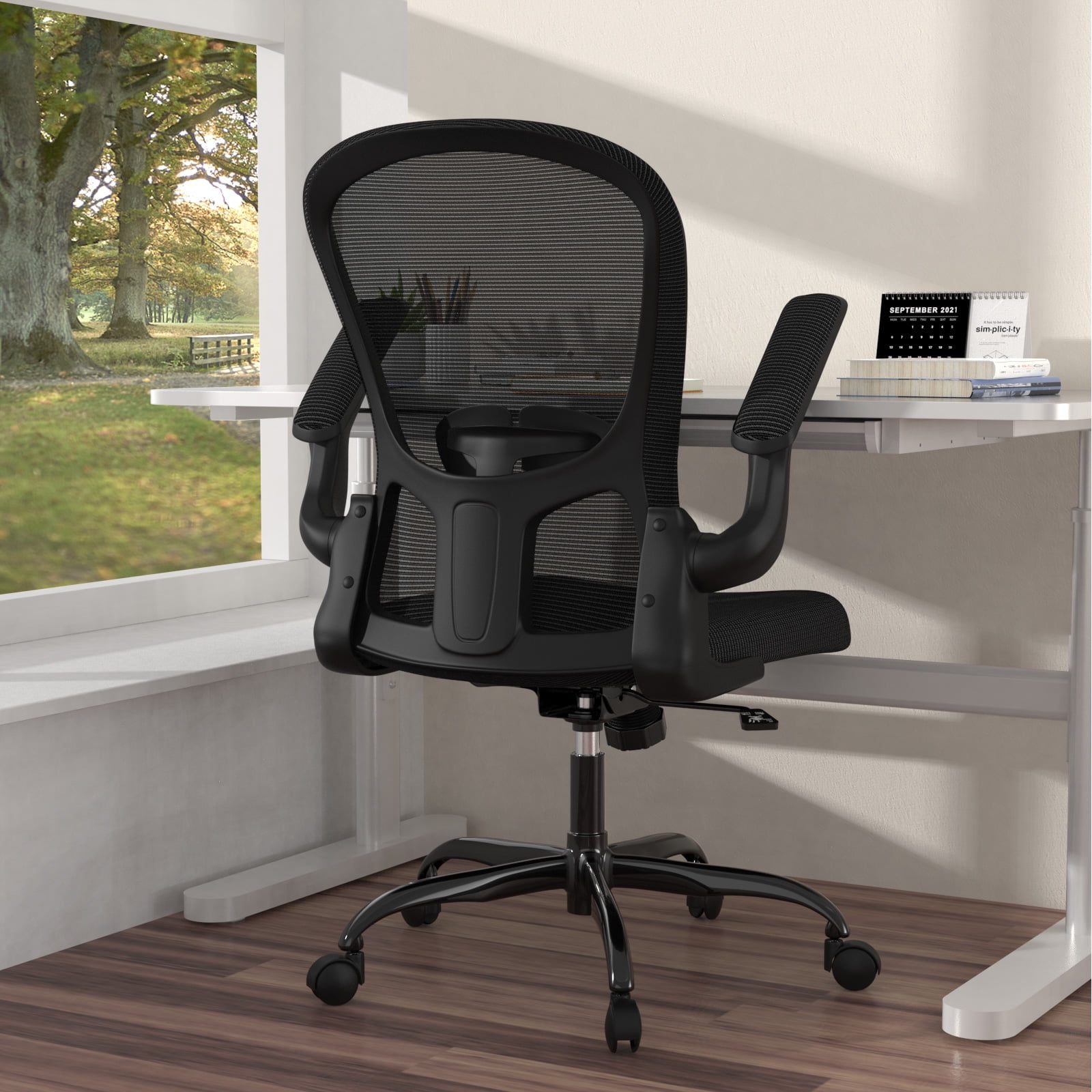 Silybon Ergonomic Office Chair, Comfort Swivel Home Office Task Chair