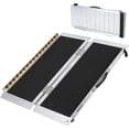 thumbnail image 2 of Royalbelle 3FT Portable Wheelchair Ramp, Non-Slip Aluminum Folding Handicap Ramp, 2 of 9