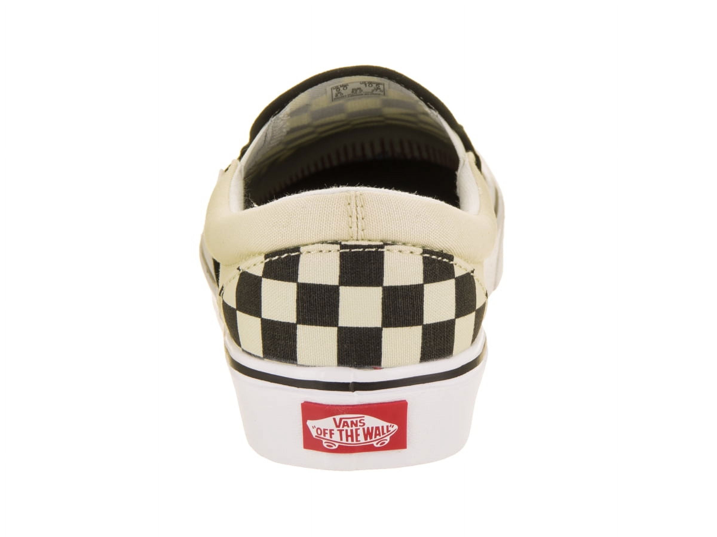 Vans Slip On Lite Checkerboard Black Classic White Men s Skate
