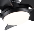 thumbnail image 6 of 5-Blade Ceiling Fan 30 In Integrated LED Ceiling Fan Lighting with Matte Black ABS Blades, 6 of 9