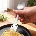 thumbnail image 2 of Chenmei Popular Home Essentials Kitchen Utensils: Camping Spork Multi Function Fork Spoon 5 In 1 Stainless Spork Fork & Can Opener Combo Camping Utensil for Picnic Travel Hiking, 2 of 8