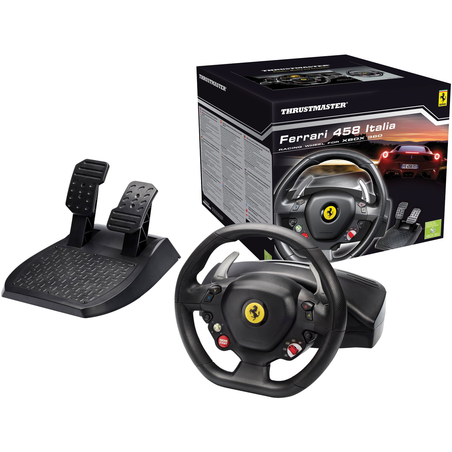 Thrustmaster Ferrari 458 Racing Wheel Xbox 360 Black