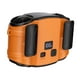 thumbnail image 5 of Ventilador de cintura portátil, tipo collar, ligero, versátil, USB, deportivo, para refrigeración. Naranja, 5 of 9