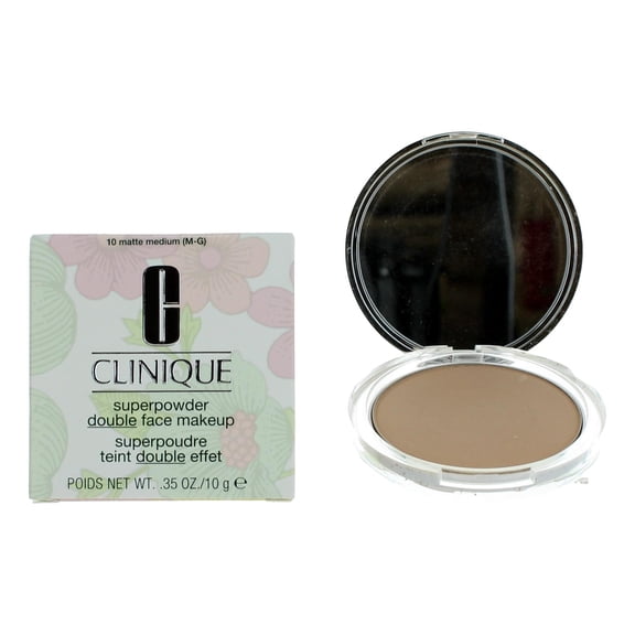 Clinique Superpowder Double Face Makeup, .35oz Face Powder - 10 Matte Medium